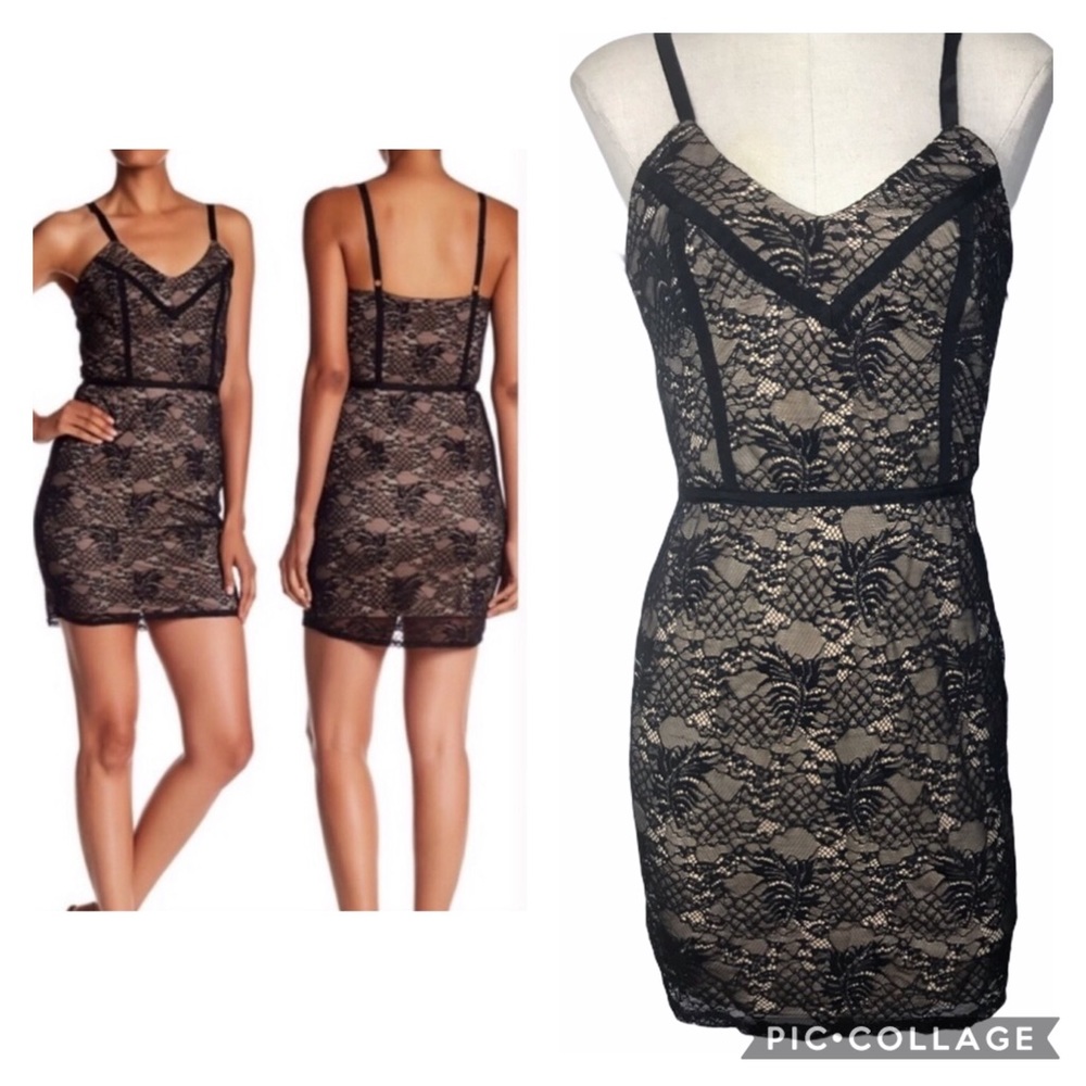 ALI & JAY Lace Cocktail Event Sexy dress M